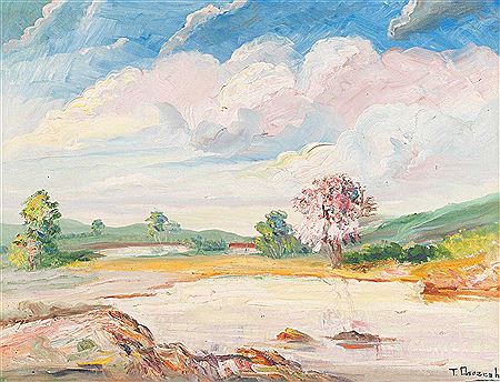 Sample artwork by Trino Orozco (Born 1915), known for painting - View similar artists and auction records
