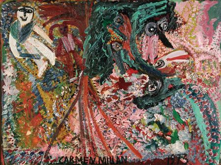 Sample artwork by Carmen Millan (20th Century), known for painting - View similar artists and auction records