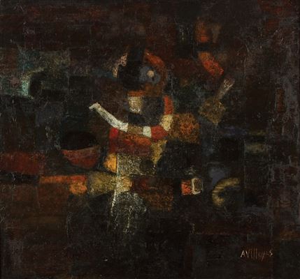 Sample artwork by Armando Villegas (1926 - 2013), known for painting - View similar artists and auction records