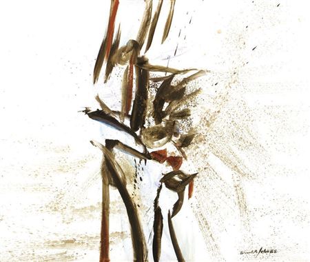 Sample artwork by Emiro Lobo (20th Century), known for painting - View similar artists and auction records