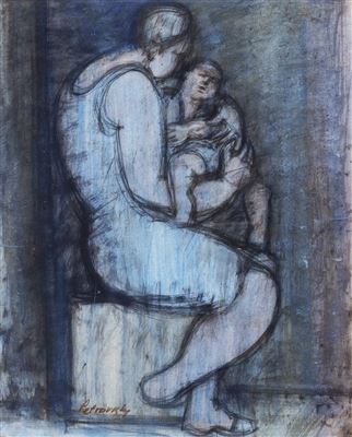 Untitled by Ivan Petrovsky - Auction record, sale price, and art valuation. Compare with similar artists and explore comparable artworks.