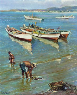 La Caranta, 1973 by Luis Alfredo Lopez Mendez - Auction record, sale price, and art valuation. Compare with similar artists and explore comparable artworks.