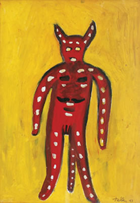 Diablo by Javier Tellez - Auction record, sale price, and art valuation. Compare with similar artists and explore comparable artworks.