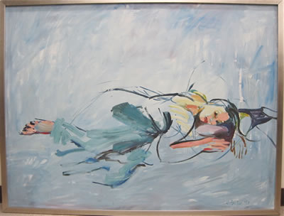 "Leila's Dream" by Kathy Burke - Auction record, sale price, and art valuation. Compare with similar artists and explore comparable artworks.