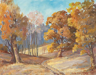 Autumn Landscape by Chester Glenn Murphy - Auction record, sale price, and art valuation. Compare with similar artists and explore comparable artworks.