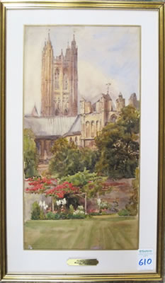 Canterbury Cathedral and gardens