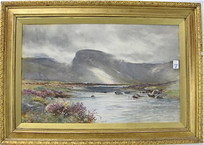 The Wild Recess of CWMEigieau (CWM Eigiau), N. Wales by Albert Proctor - Auction record, sale price, and art valuation. Compare with similar artists and explore comparable artworks.