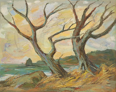 Landscape near the sea