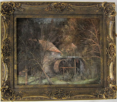 "Stone Mill, Longfellows, Massachusetts"