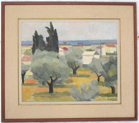 "View from Villa No.9 Via Strozzi, Quinto"
