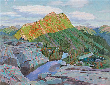 "Return to High Camp" by Michael S Ferguson - Auction record, sale price, and art valuation. Compare with similar artists and explore comparable artworks.