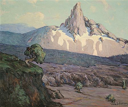 "Mount Washington" at sunset in the Oregon Cascades.