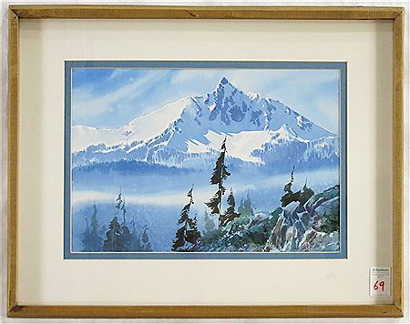 Mount Washington, Oregon by Phil Tyler - Auction record, sale price, and art valuation. Compare with similar artists and explore comparable artworks.