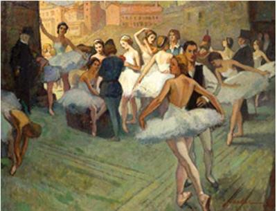 Sample artwork by Emmanuel Charles Jodelet (1883 - 1969), known for painting - View similar artists and auction records