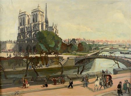 Notre-Dame et les quais de Seine