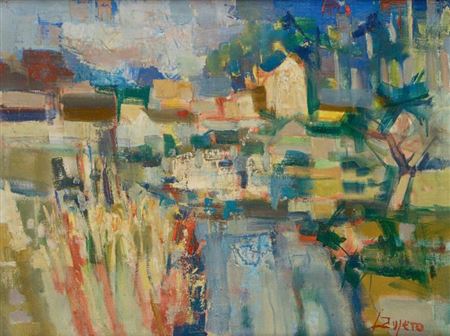 La rivière et la village