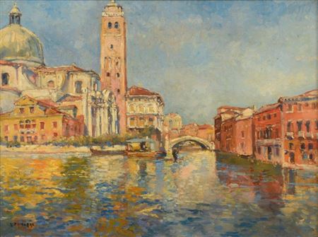 L'Église de la Salute à Venise by Henri Paillard - Auction record, sale price, and art valuation. Compare with similar artists and explore comparable artworks.