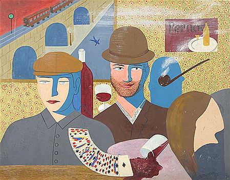 Le Bistrot by Raymond Trameau - Auction record, sale price, and art valuation. Compare with similar artists and explore comparable artworks.
