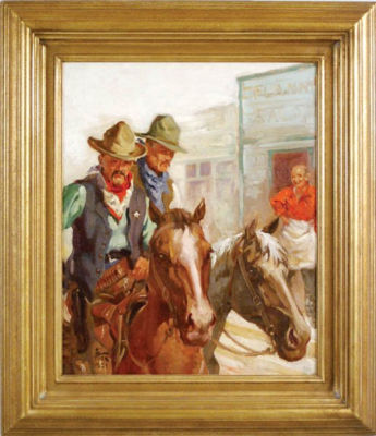 "Flanagins Saloon" by Harry T Fisk - Auction record, sale price, and art valuation. Compare with similar artists and explore comparable artworks.