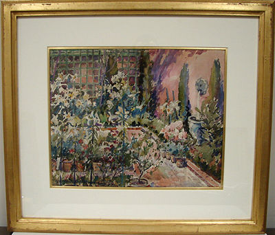 The Artist's Garden, Beacon Hill, Boston