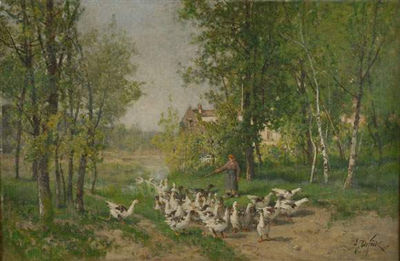 La gardeuse d'oies