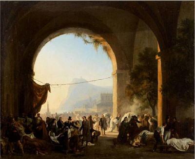 La mission française à Barcelone en 1821, lors de l'épidémie de fièvre jaune "