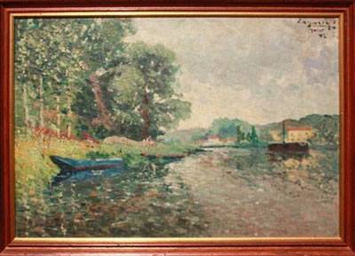 Le loing à Moret by Prudent Pohl Zanaroff - Auction record, sale price, and art valuation. Compare with similar artists and explore comparable artworks.