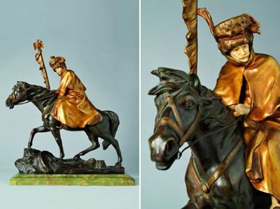 "Retraite de Russie - Hussards à cheval"