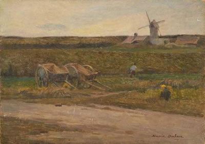 Paysage en fin de journée by Henri Aime Duhem - Auction record, sale price, and art valuation. Compare with similar artists and explore comparable artworks.