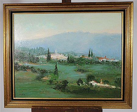 Sample artwork by Marcel Peltier (1924 - 1998), known for painting - View similar artists and auction records