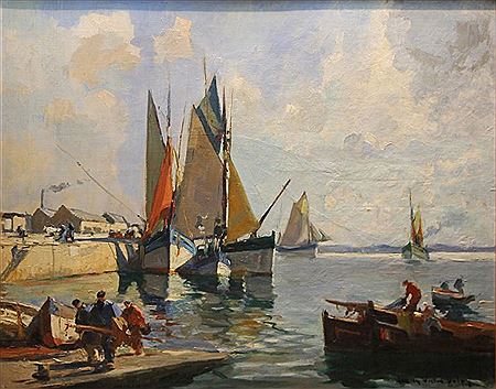 Le Port de Concarneau by Lucien Victor Felix Delpy - Auction record, sale price, and art valuation. Compare with similar artists and explore comparable artworks.