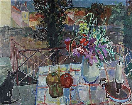 Félix et les Fleurs by Jean Aujame - Auction record, sale price, and art valuation. Compare with similar artists and explore comparable artworks.