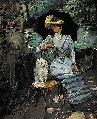 Jeune femme à l`ombrelle by Rafael Ochoa Y Madrazo - Auction record, sale price, and art valuation. Compare with similar artists and explore comparable artworks.