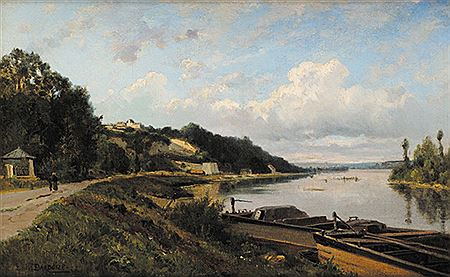 Bords de Seine au Coudray près Corbeil