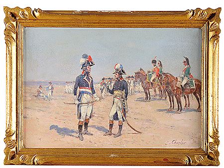 Bonaparte et Kléber pendant la campagne d'Égypte
