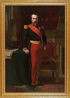 L'Empereur Napoléon III, Empereur des Français en uniforme de Général de Brigade dans son grand cabinet des Tuileries en 1861. by Jean Hippolyte Flandrin - Auction record, sale price, and art valuation. Compare with similar artists and explore comparable artworks.