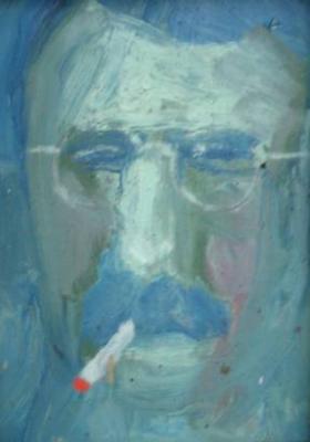 Portrait of Jackson Lambert: Self-portrait