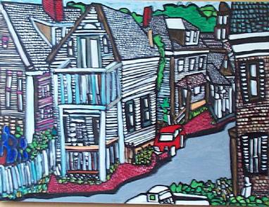 Sample artwork by Richard DeQuattro (Born 1946), known for painting - View similar artists and auction records