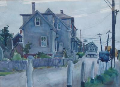 Standish Street, Provincetown by Harold Lund - Auction record, sale price, and art valuation. Compare with similar artists and explore comparable artworks.