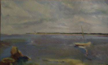 Sample artwork by Joanna Murphy (Born 1954), known for minimal landscape - View similar artists and auction records
