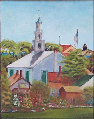 Christopher Wren Church by Ethel Baker Mayo - Auction record, sale price, and art valuation. Compare with similar artists and explore comparable artworks.