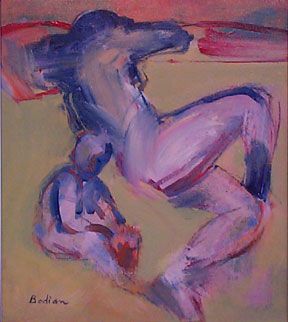 Sample artwork by Betty Bodian (Born 1928), known for figure - View similar artists and auction records