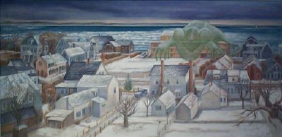 Area of the Green Monster by Mary Spencer Nay - Auction record, sale price, and art valuation. Compare with similar artists and explore comparable artworks.