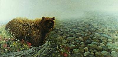Sample artwork by Morten Solberg (Born 1935), known for photo-real wildlife painting, abstract and western - View similar artists and auction records