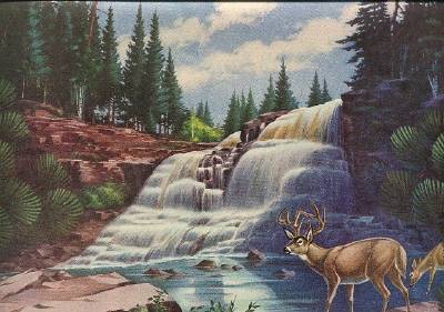 Sample artwork by Leslie C Kouba (1917 - 1998), known for wildlife in landscape painting - View similar artists and auction records