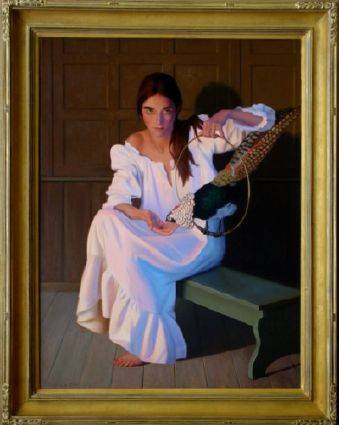Sample artwork by Tim Carroll (Timothy) Tyler (Born 1958), known for figurative satire theme painting - View similar artists and auction records