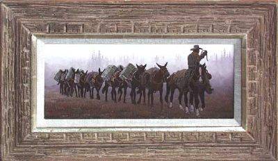 Sample artwork by George Dee Smith (Born 1944), known for landscape, western animal-genre - View similar artists and auction records