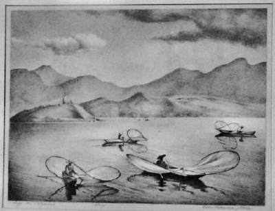 Sample artwork by Ella Fillmore Lillie (1884 - 1972), known for lithographer, genre, coastal view - View similar artists and auction records