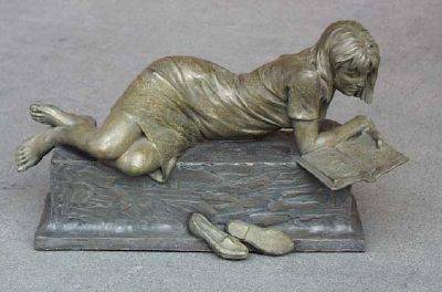 Sample artwork by Blair Buswell (Born 1956), known for sport figure sculpture, illustration, teaching - View similar artists and auction records
