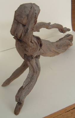 Sample artwork by Jessie Aaron (1887 - 1979), known for naive wood carving - View similar artists and auction records